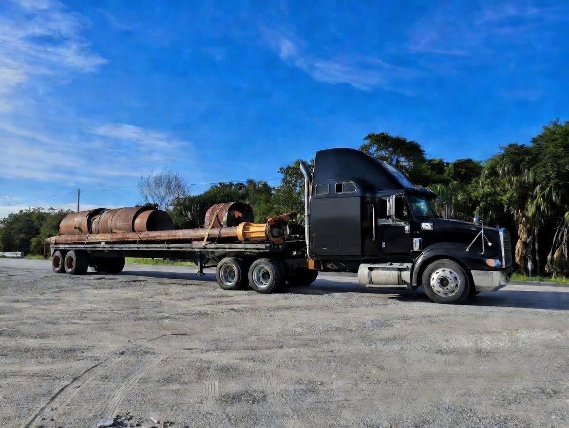 Transporte de maquinaria